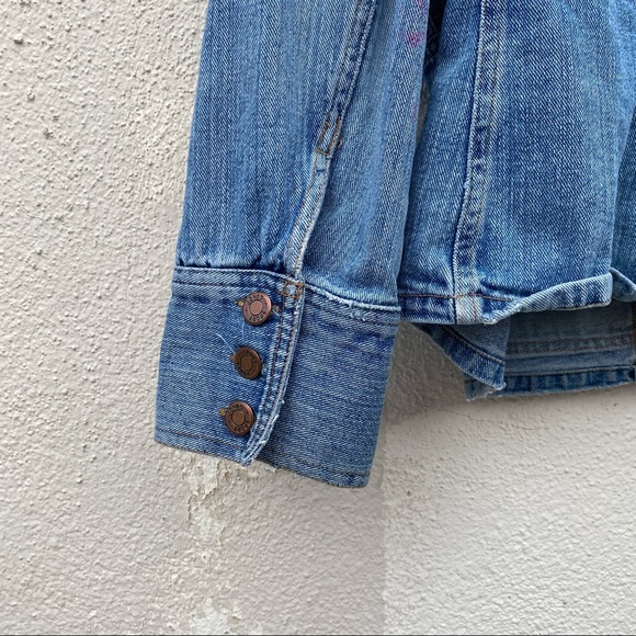 Vintage 90s Jones Sport Denim work chore jacket - Picture 11 of 12